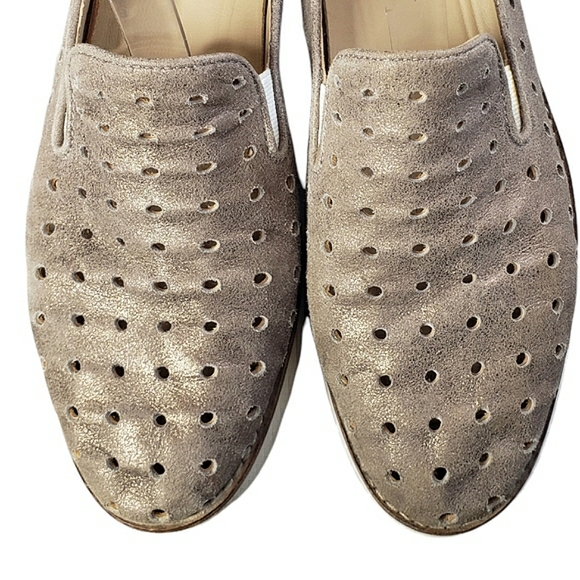 Johnston and Murphy Flex Sneaker Perforated Leather Loafer Removable Insoles 8 - Picture 10 of 12